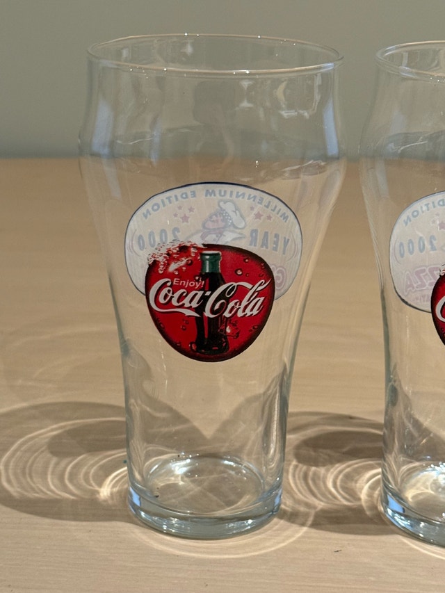 Coca-Cola Gino's Pizza Millennium Edition Glasses - photo 4