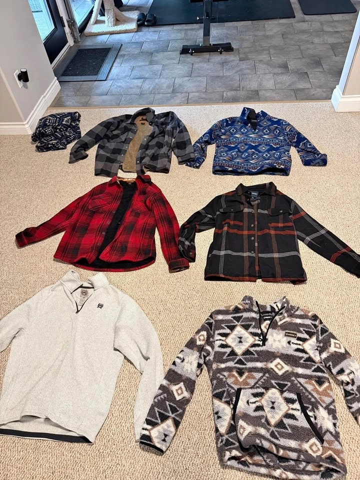 Name brand Jackets and pullovers