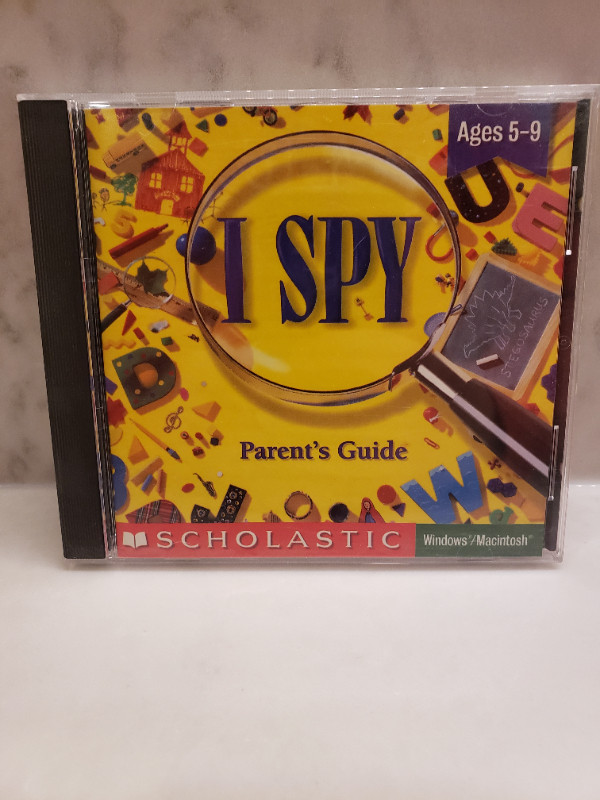 Scholastic I SPY Parent's Guide Computer Game