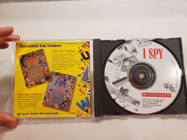 Scholastic I SPY Parent's Guide Computer Game - photo 3