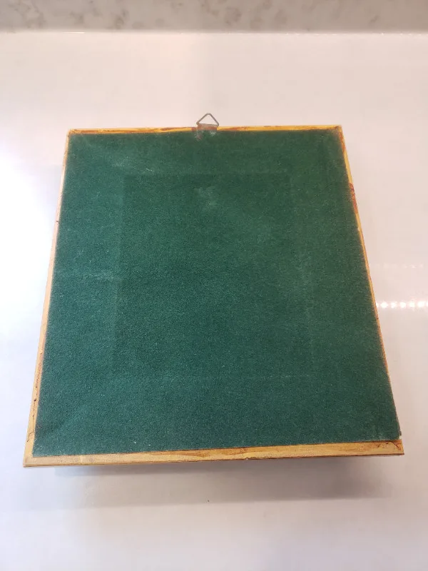 Vintage Italian Picture of coast, boat, houses and trees image indicator(5)