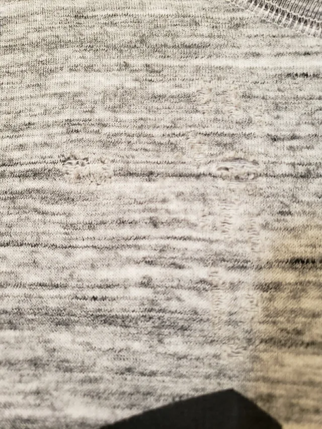 Grey PINK brand long sleeve top size small image indicator(3)