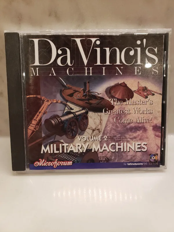 Microforum Da Vinci's Machines PC Game thumbnail