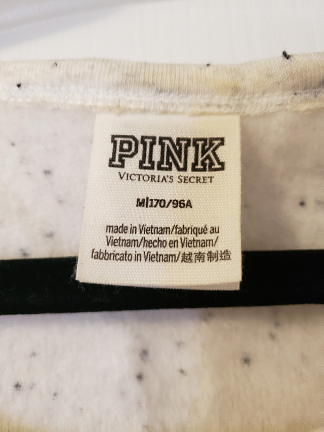 PINK brand white sweater with shoulder cut outs - photo 2