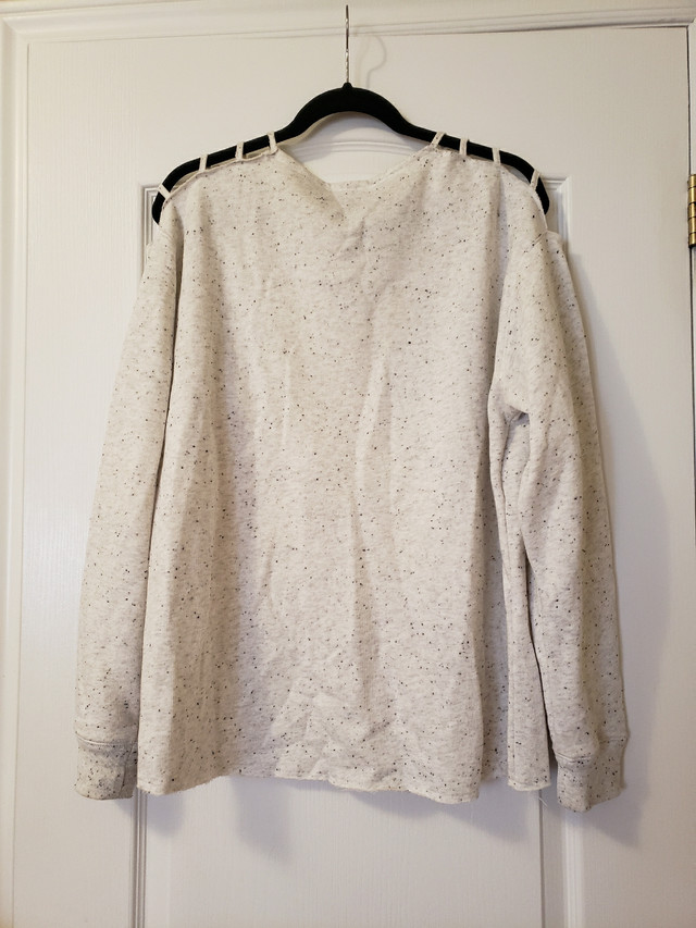 PINK brand white sweater with shoulder cut outs - photo 5