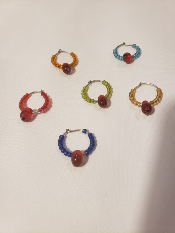 Wine glass charms - photo 2