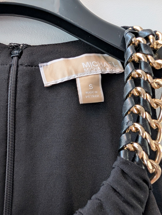 Michael Kors Tank Top with Gold Chain, Size Sm - photo 2