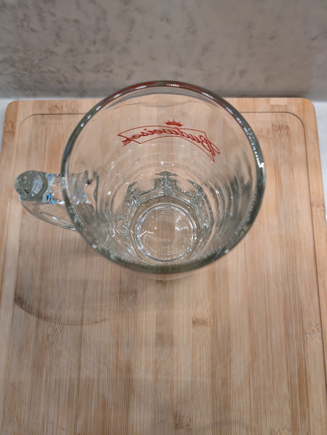 Budweiser Glass Beer Stein - photo 2