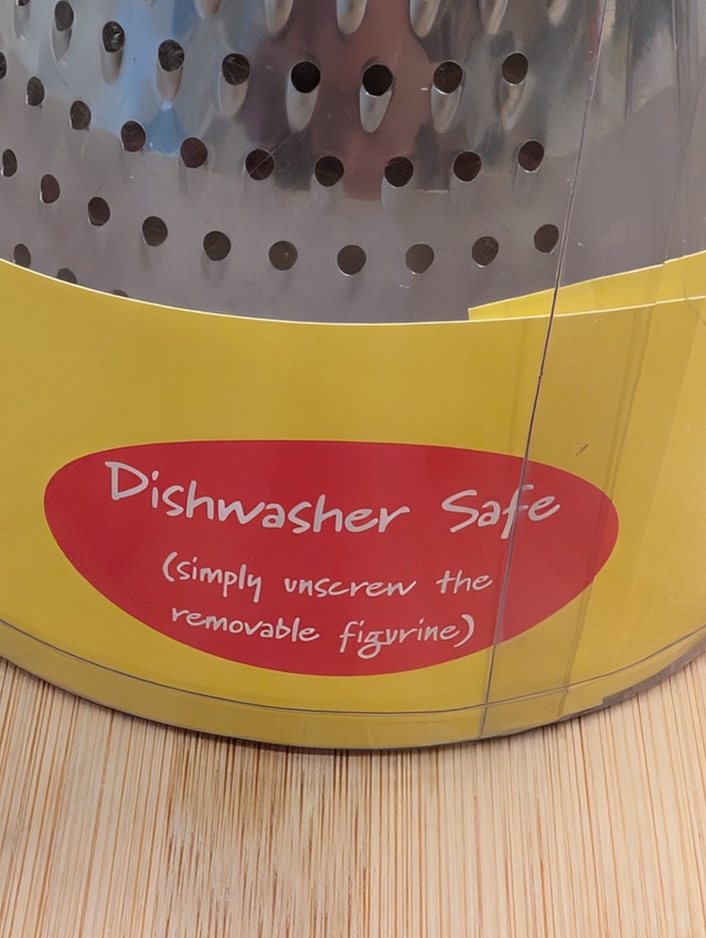 New Fancy cone little princess grater, dishwasher safe - photo 4