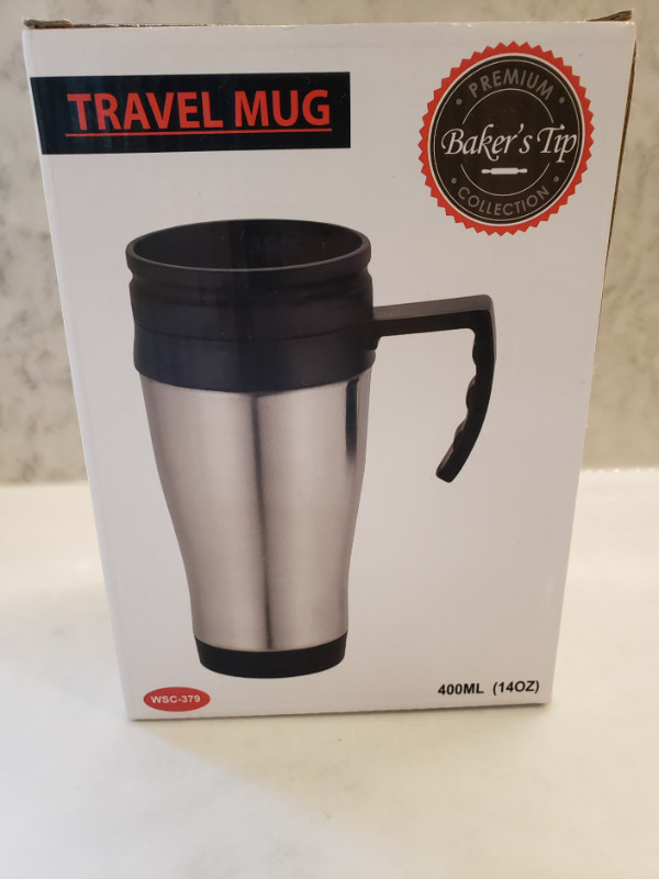 Brand new Baker's Tip Travel Mug 400ml