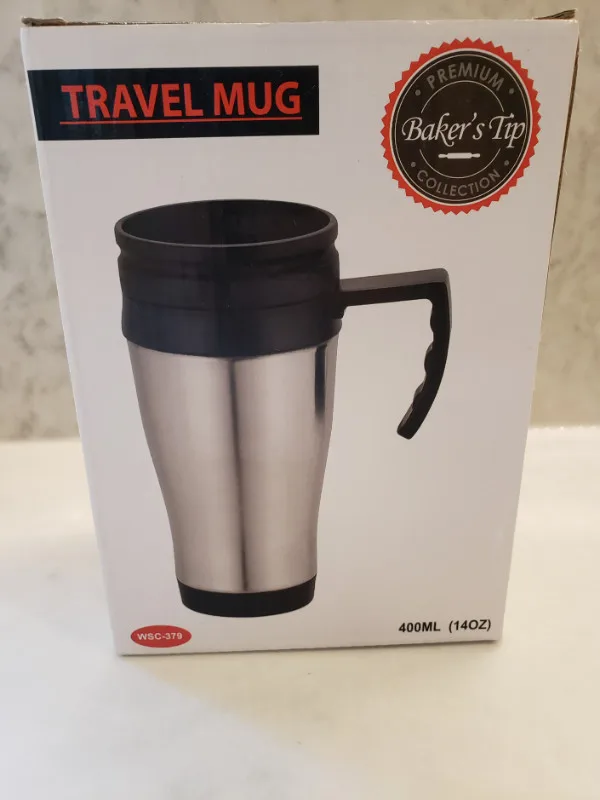 Brand new Baker's Tip Travel Mug 400ml thumbnail