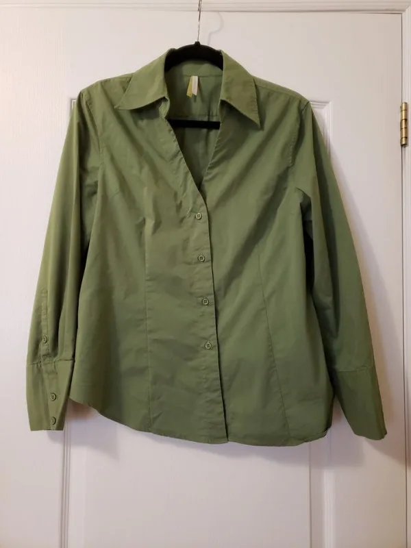 Tag Studio Women's XL Green Shirt thumbnail