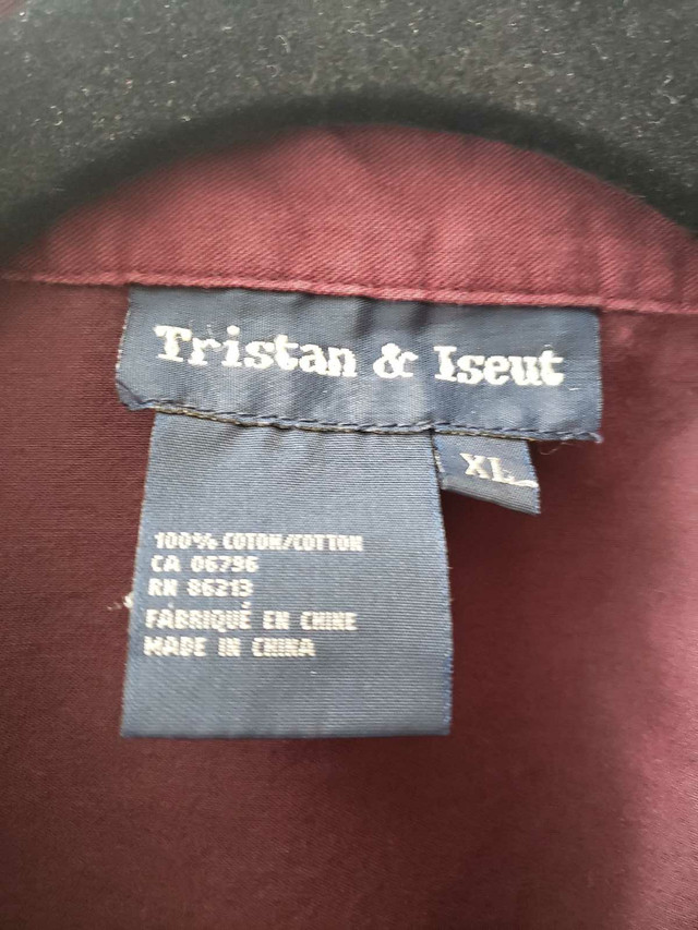 Tristan and Iseut XL Burgundy Women's Shirt Size XL - photo 2