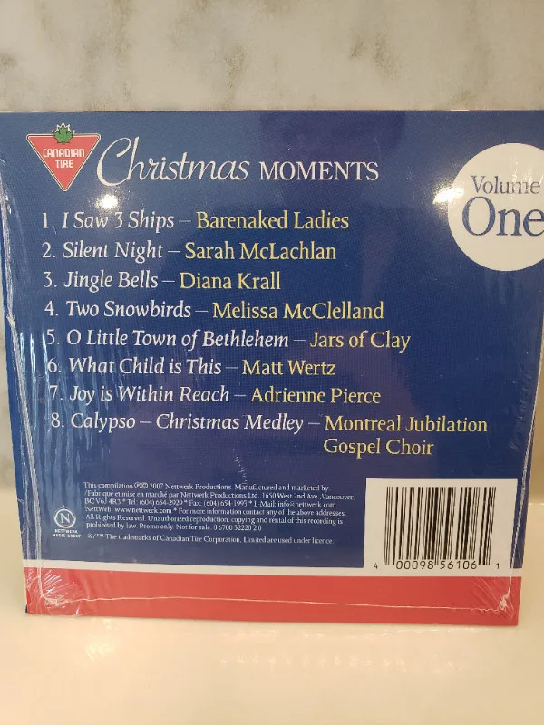 Canadian Tire Christmas Moments Volume One CD image indicator(2)