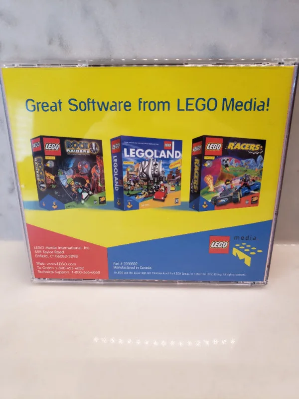 2 LEGO PC Computer Games: Rock Raiders and Racers image indicator(3)