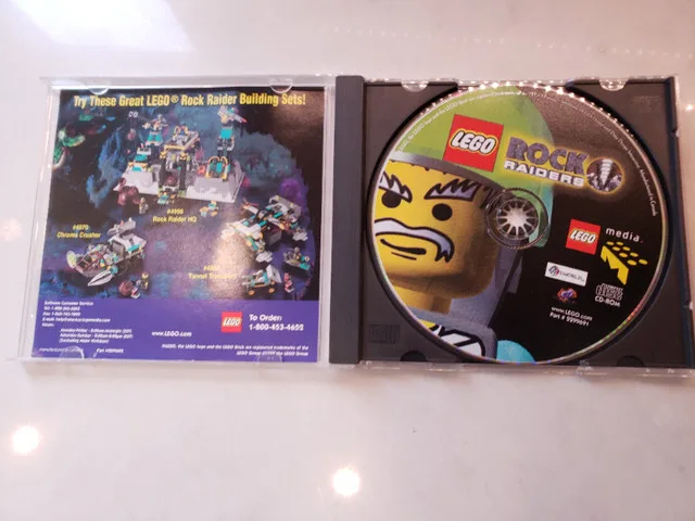 2 LEGO PC Computer Games: Rock Raiders and Racers image indicator(4)