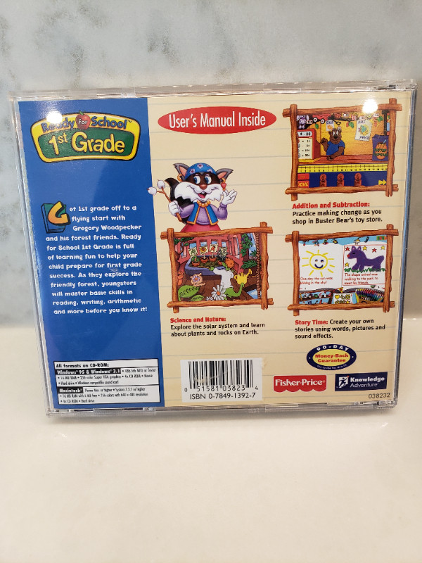 Fisher Price 1st Grade Computer Game Ages 5-7 - photo 2