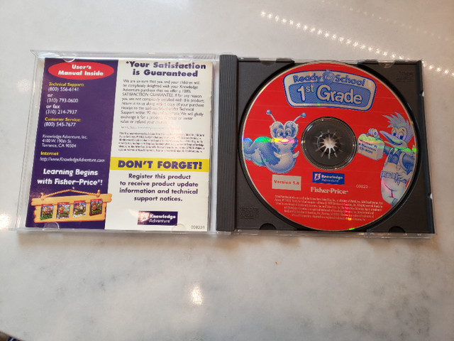 Fisher Price 1st Grade Computer Game Ages 5-7 - photo 3