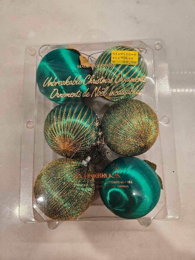 Vintage Alberbrook Christmas Ornaments