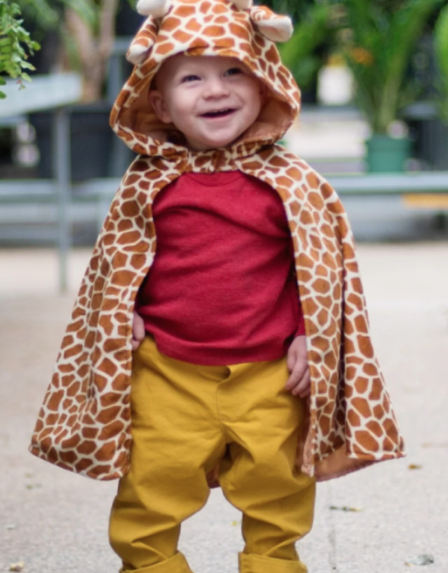 Giraffe Baby Cape Costume, 6-12 months