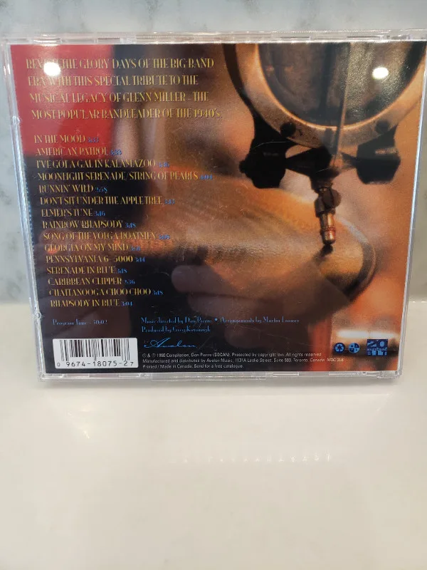 Glenn Miller Instrumental Tribute CD image indicator(2)