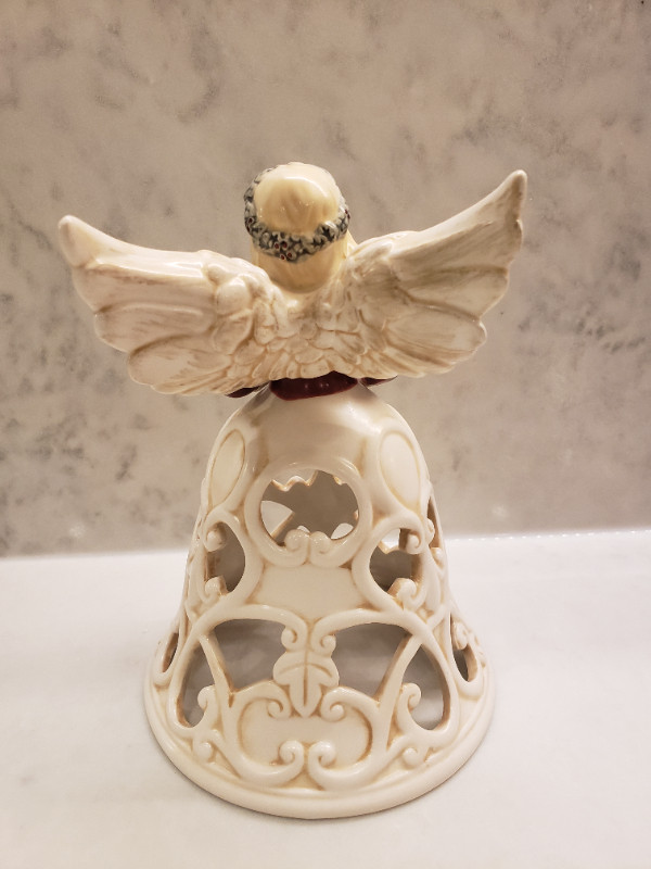 Christmas Angel with Wreath Luminary- Tea Light Cover - photo 4