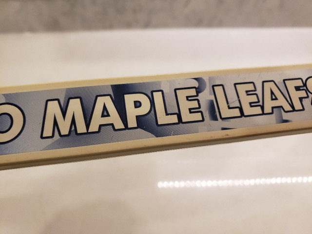 3 Toronto Maple Leafs Mini Hockey Sticks - photo 3