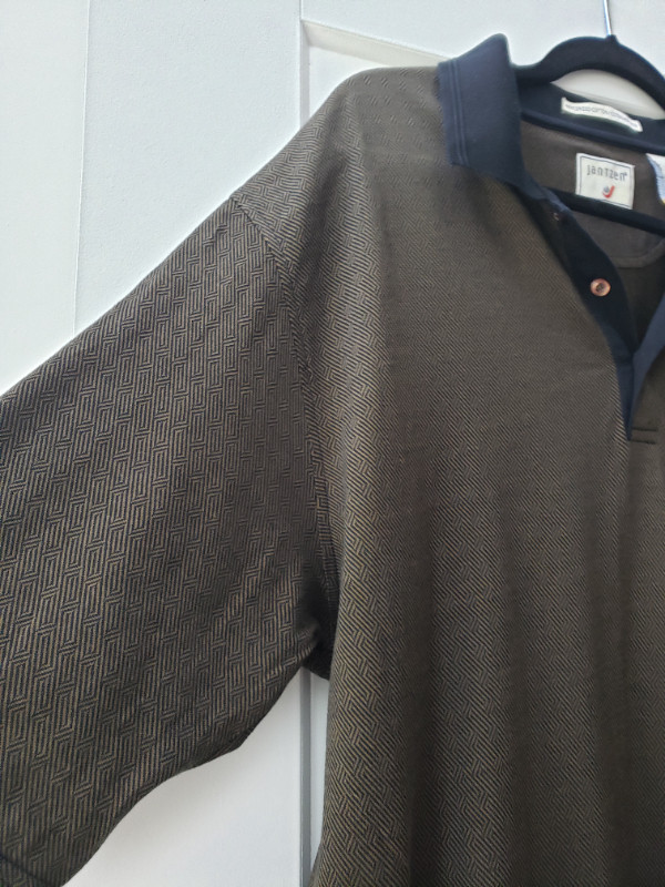 Jantzen Vintage Men's XL polo shirt mercerized cotton - photo 3