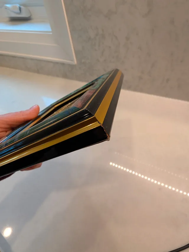 Vintage Italian Picture on Silver Foil 92.5% image indicator(4)