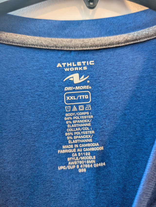 Athletic Works Dri More XXL Active Sleeveless Muscle T-Shirt - photo 3