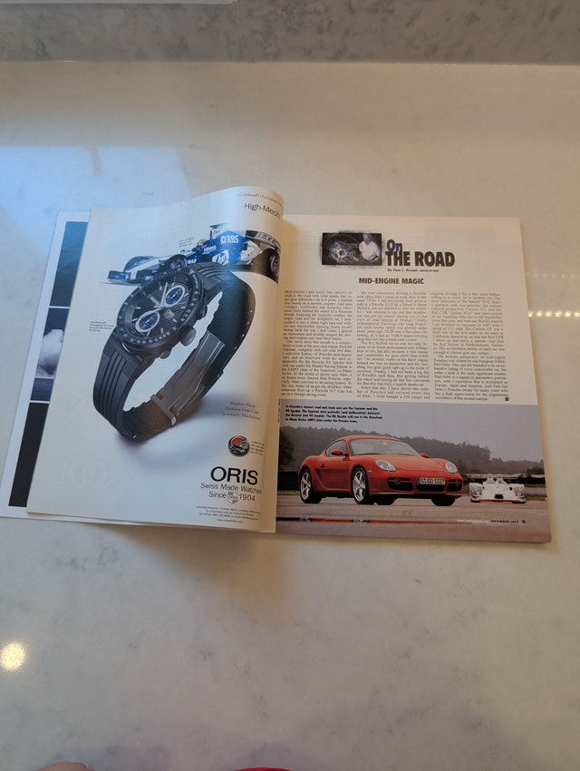 Road & Track: Best Porsche Ever! Nov 2005 - photo 3