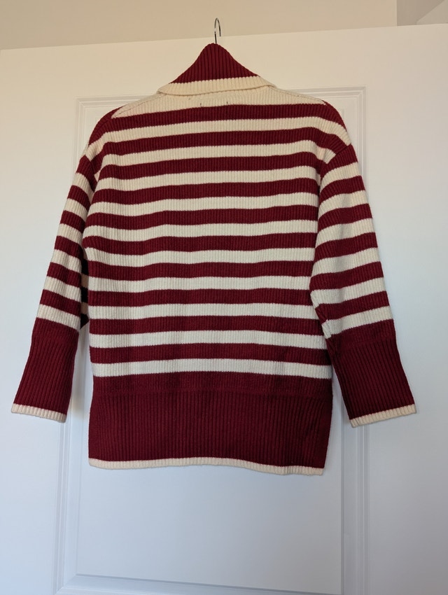 Mango Striped Turtleneck Sweater XS - photo 4