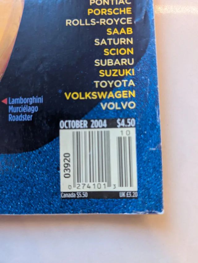 Road & Track 2005 New Cars October 2004 image indicator(2)