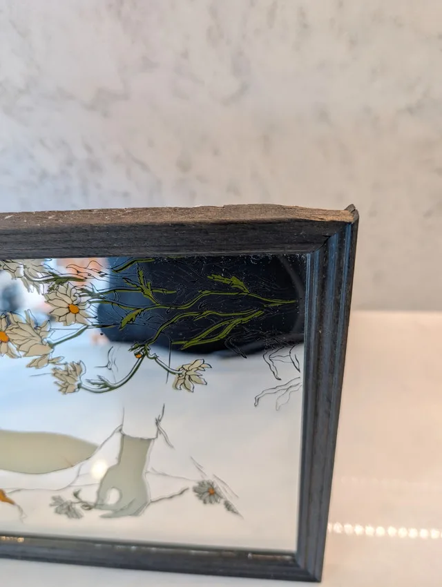 Vintage Susan Obrant Art Nouveau Mirror image indicator(3)