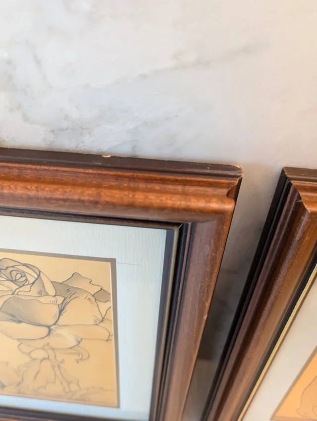 Vintage Metallic Rose and Flower Art image indicator(4)