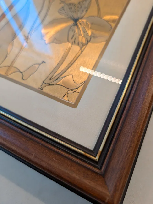 Vintage Metallic Rose and Flower Art image indicator(7)