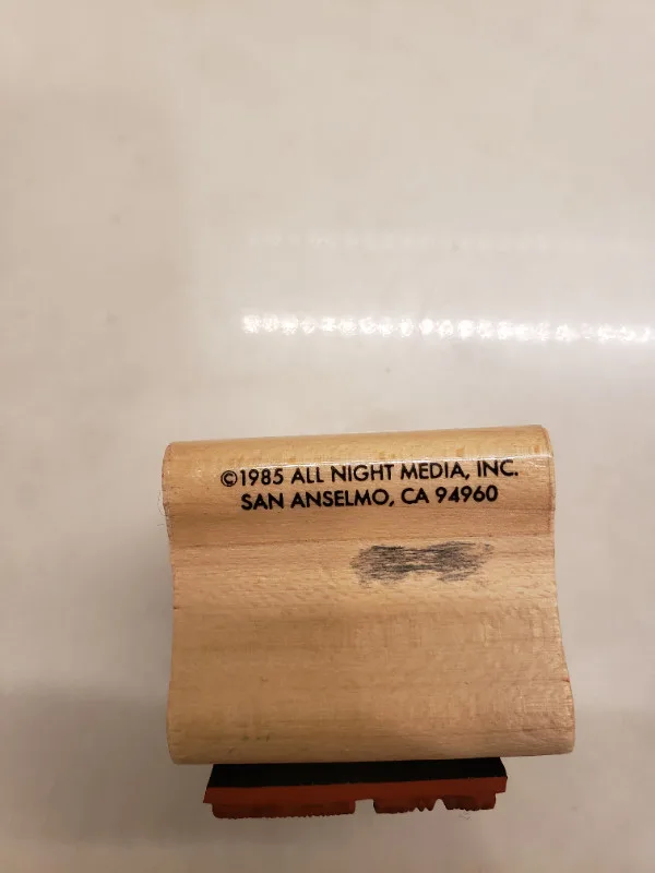 All Night Media 1985 Teddy Bear Mailing Envelope Stamp 107D image indicator(2)