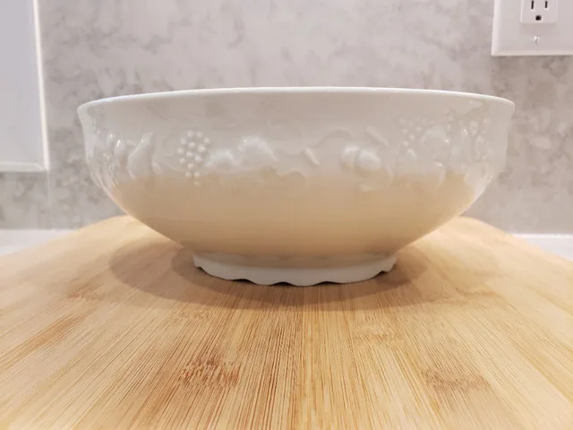 Deshoulieres Porcelaine Edition Lourioux France Serving Bowl thumbnail