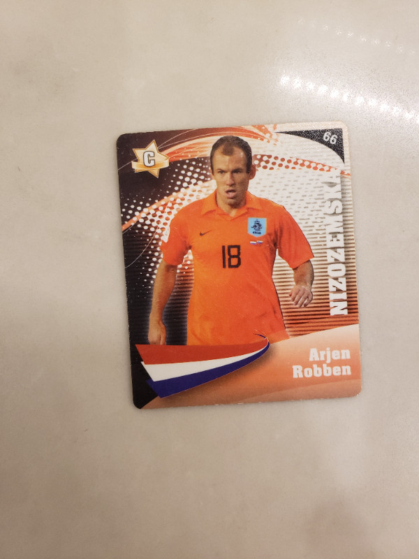 Arjen Robben Nizozemska Soccer Trading Card