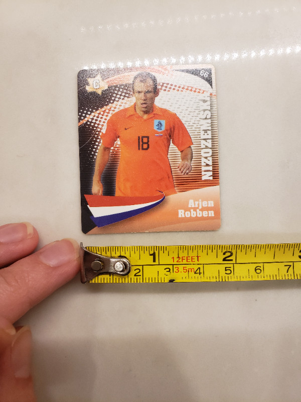 Arjen Robben Nizozemska Soccer Trading Card - photo 2