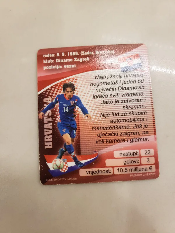 Luka Modric - Croatia football soccer trading card Real Madrid image indicator(3)