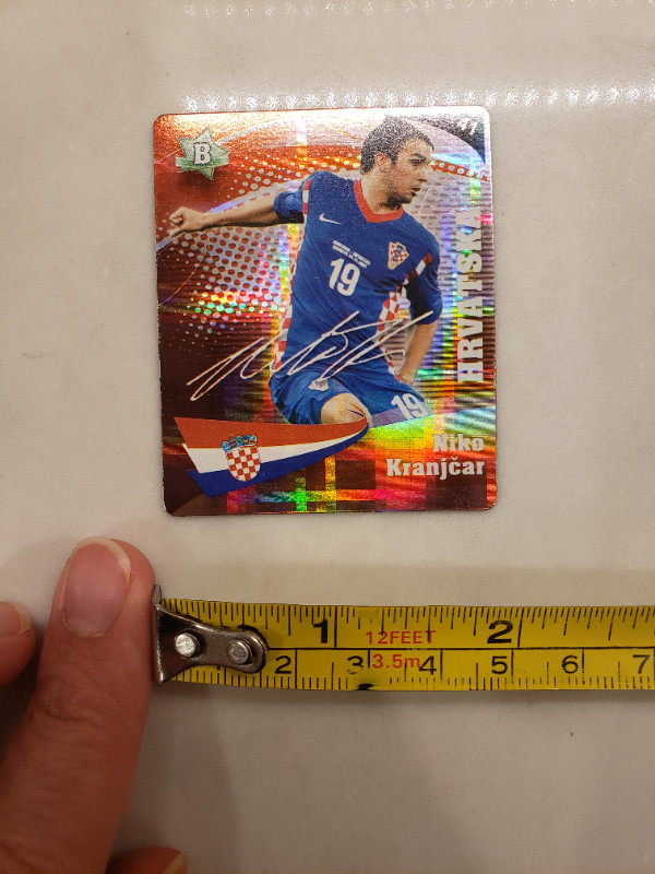 Niko Kranjcar Croatian Soccer Trading Card 2008 - photo 3