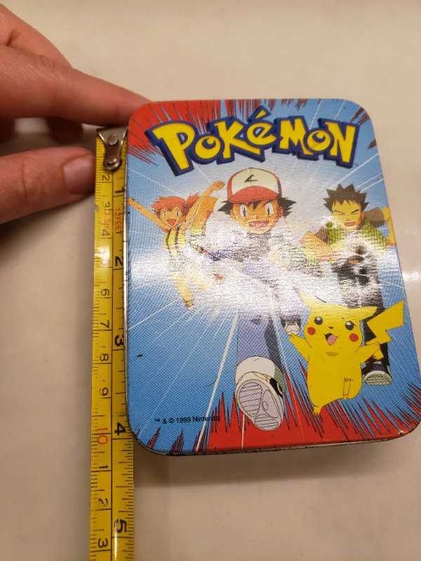 Vintage Pokemon Pikachu Card Deck Collector Tin image indicator(4)