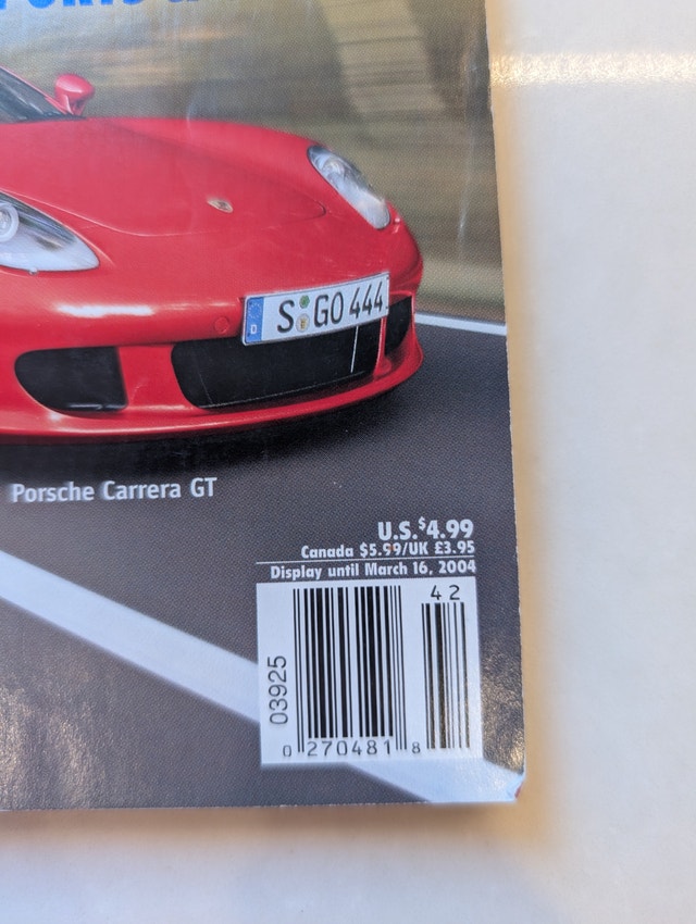 Road & Track Sports & GT Cars 2004 Fast Fun Magazine - photo 2