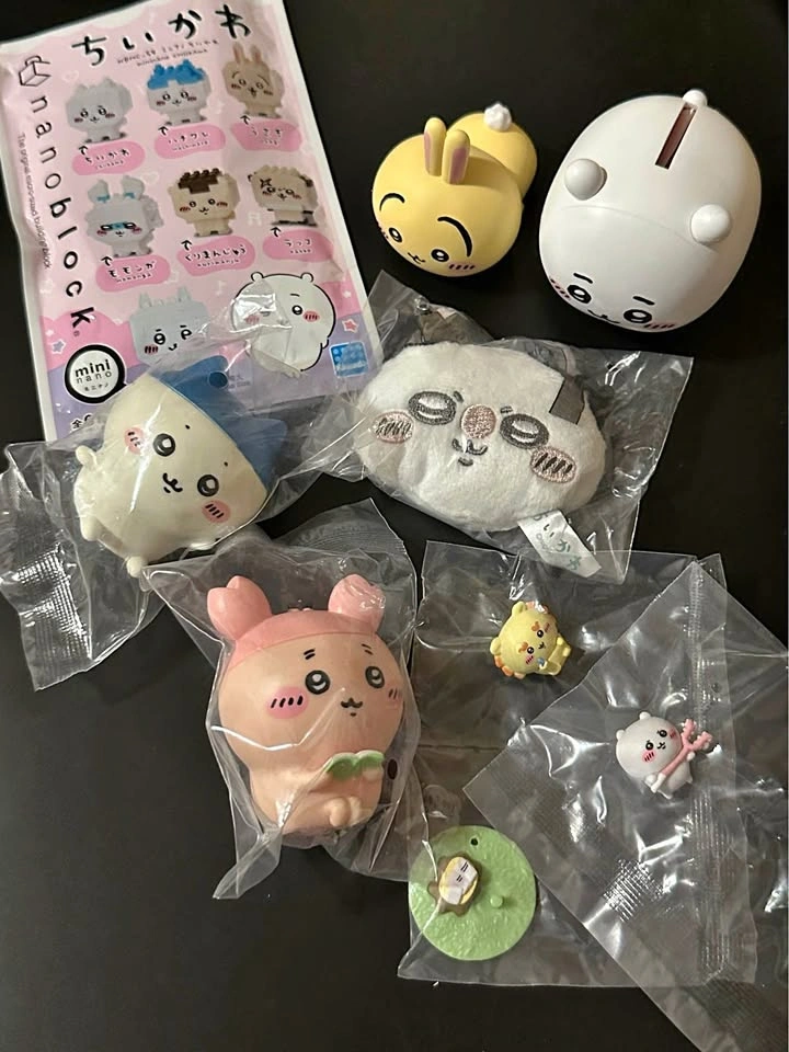 Chiikawa Figures, Plush, Lego Toy