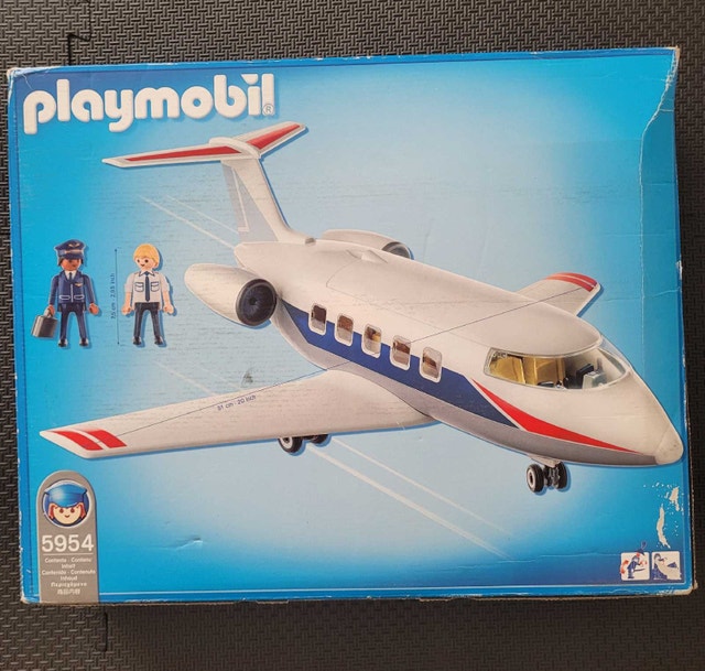 Playmobil 5954 Private Jet, Factory Sealed, Discontinued & RARE - photo 3