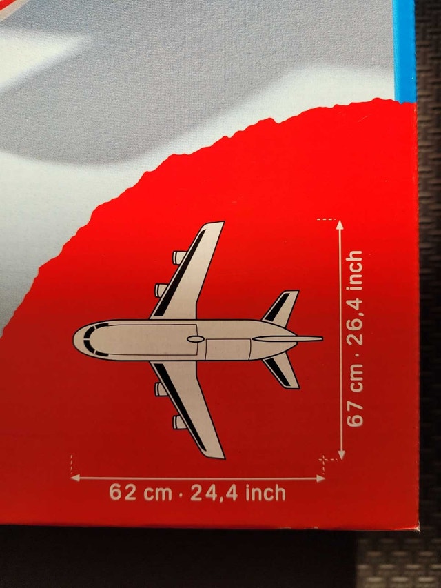 Vintage Playmobil 4310 Pacific Airline Jet, Factory Sealed, RARE - photo 2