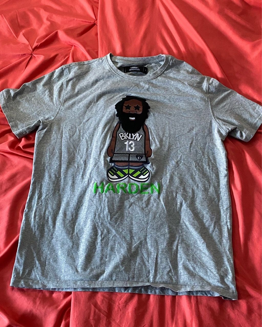 Brooklyn Nets James Harden Pro Standard Caricature T-Shirt (Larg