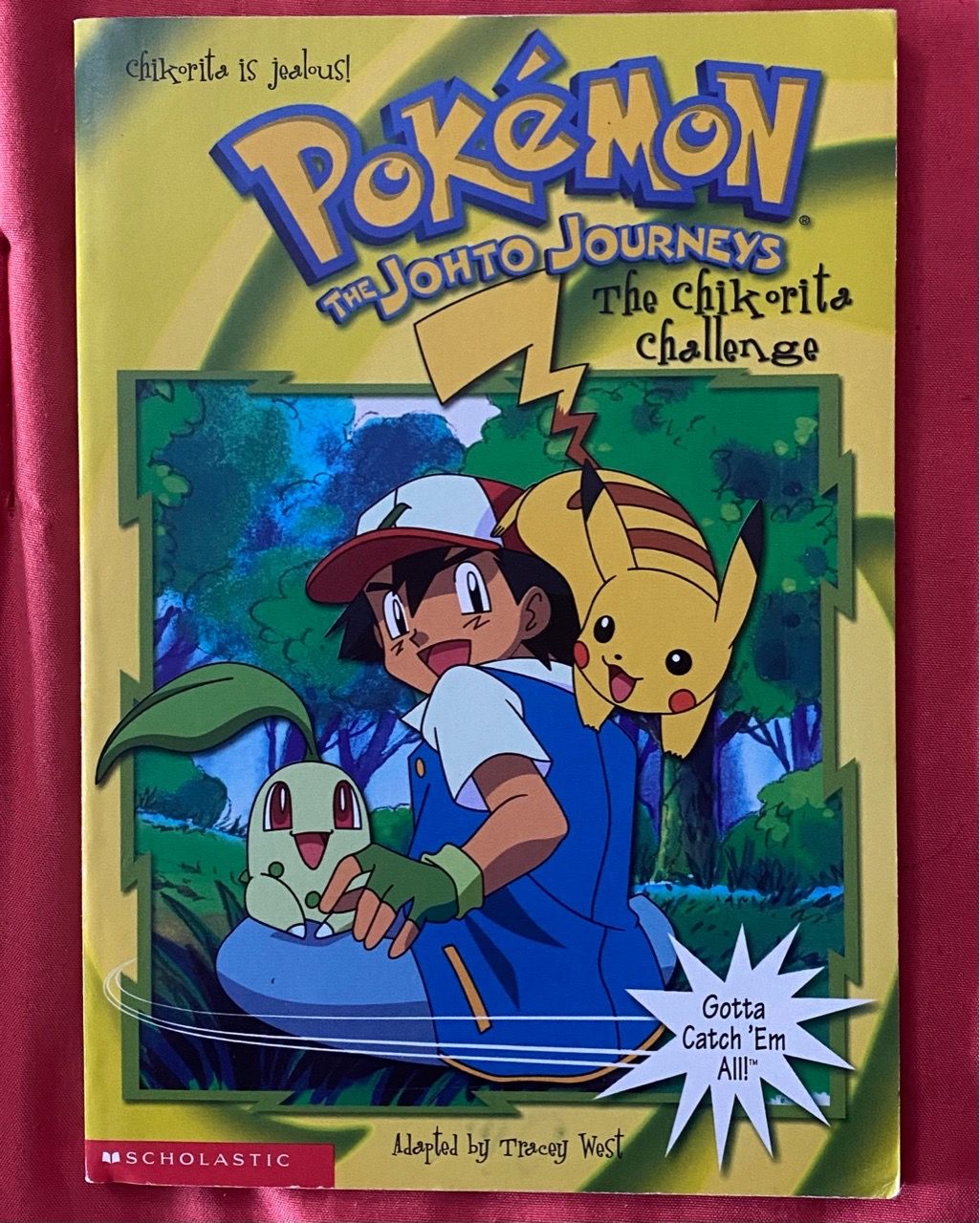 Pokemon The Johto Journeys: The Chikorita Challenge (Book)