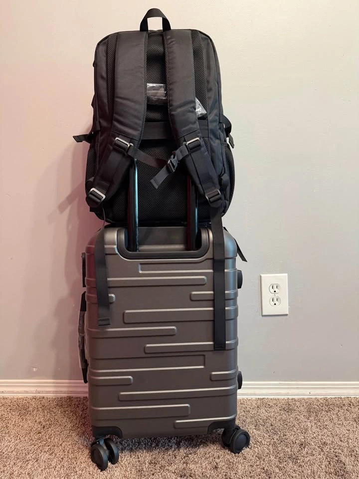 Checked Luggage with a large capacity backpack set - photo 4